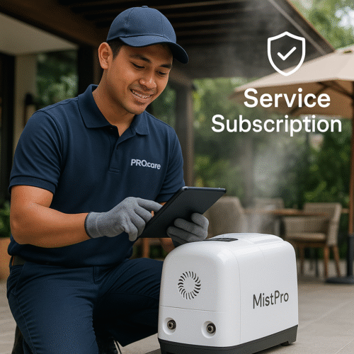 Mist outdoor cooling system Indonesia